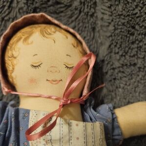 Vintage Handmade Flip Cloth Doll
